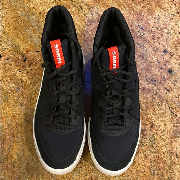 Sorel ONA 503 Mid Black Sneakers Women’s 7.5 EU 38.5 - Picture 6 of 6